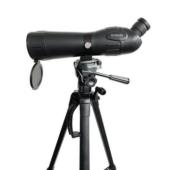 Spotting Scope | Magnification range: 20-60 | Objective lens diameter: 60 mm | Field of view: 38 m | Dioptric correction | Travel bag included | Black Spotting Scope | Magnification range: 20-60 | Objective lens diameter: 60 mm | Field of view: 38 m | Dioptric correction | Travel bag included | Black